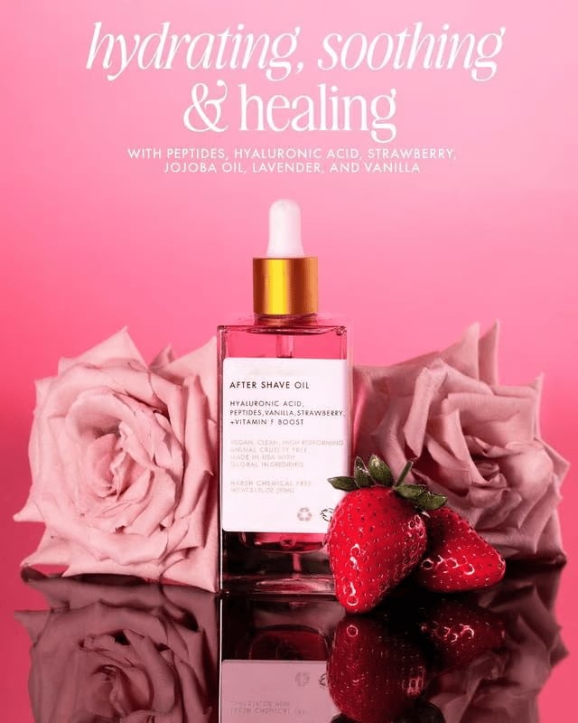 🌺Spring Specials 49% OFF🌺After Shave Perfume Oil - Strawberry🍓& Vanilla Scent
