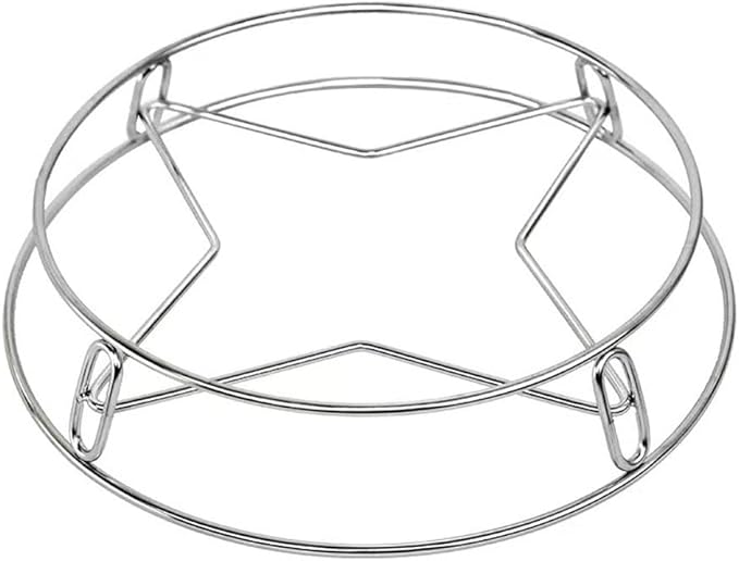 Stainless steel pot rack, round pot rack, metal pot rack, essential items for the kitchen