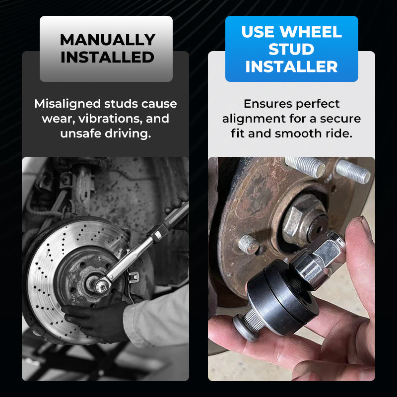 🔥New Hot Selling❤️‍🔥 Efficient Car Wheel Stud Installer Tool