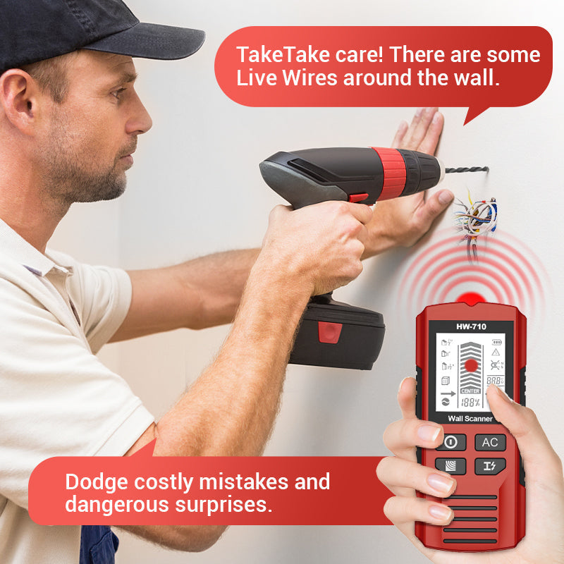 Multifunctional Handheld Metal & Wall Detector