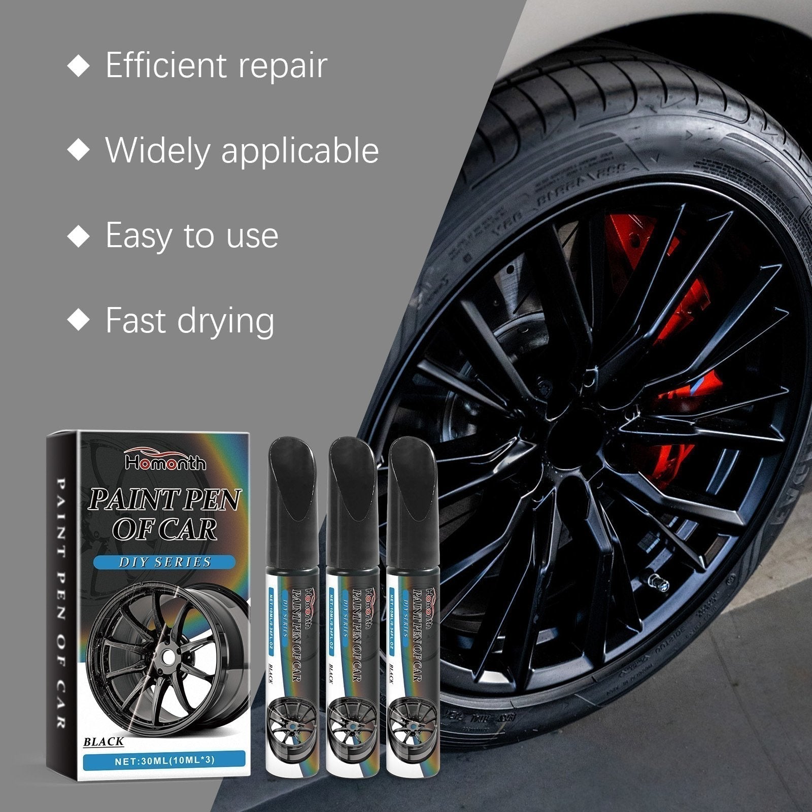 ⏳Last Day BUY 2 GET 1 FREE!!💡🔥Magic Car Scratch Repair Pen🚗 - Quick Fix for Scratches and Scuffs
