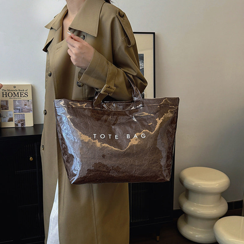 👜Women's Letters Print Tote Bag