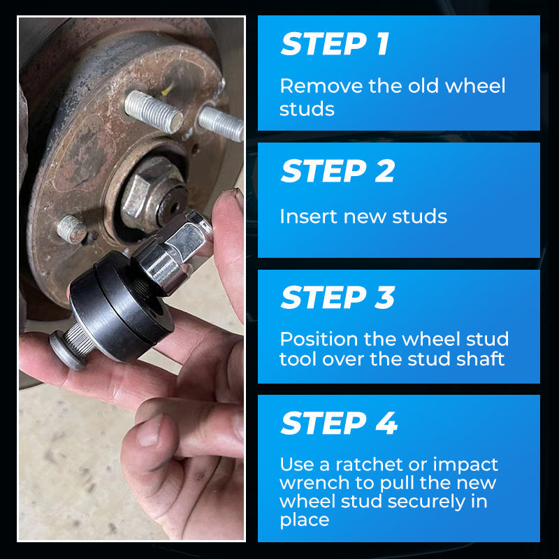 🔥New Hot Selling❤️‍🔥 Efficient Car Wheel Stud Installer Tool