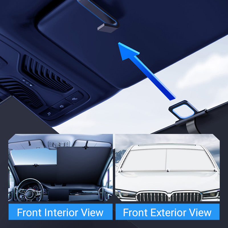 🔥Hot Sale 50% 0FF❄️Car Windshield Sun Shade Set