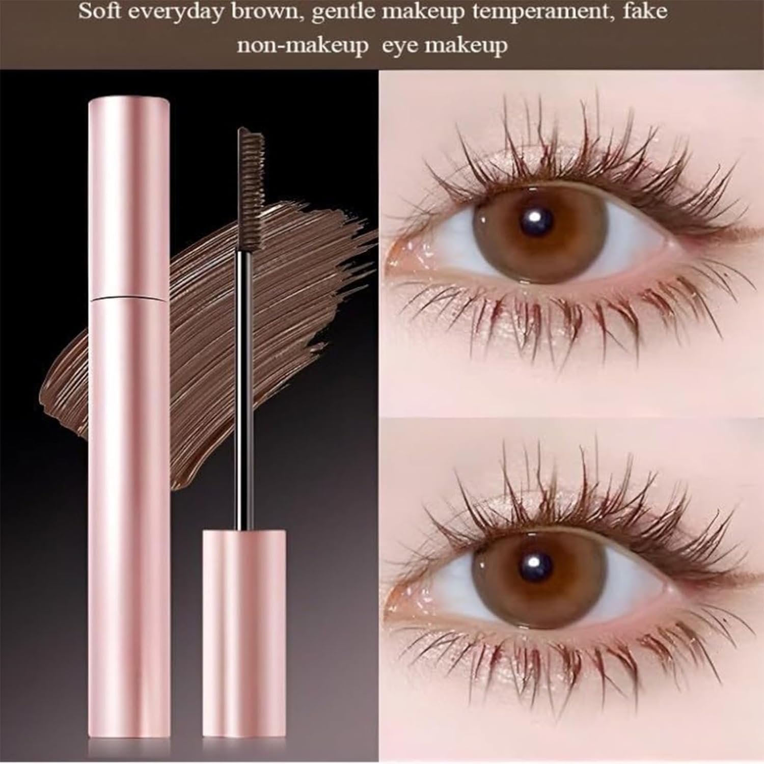Special Promotion! Buy 1 and take 1 FREE - Waterproof and stain-proof eyelash mask, lengthens and wrinkles with lasting effect.