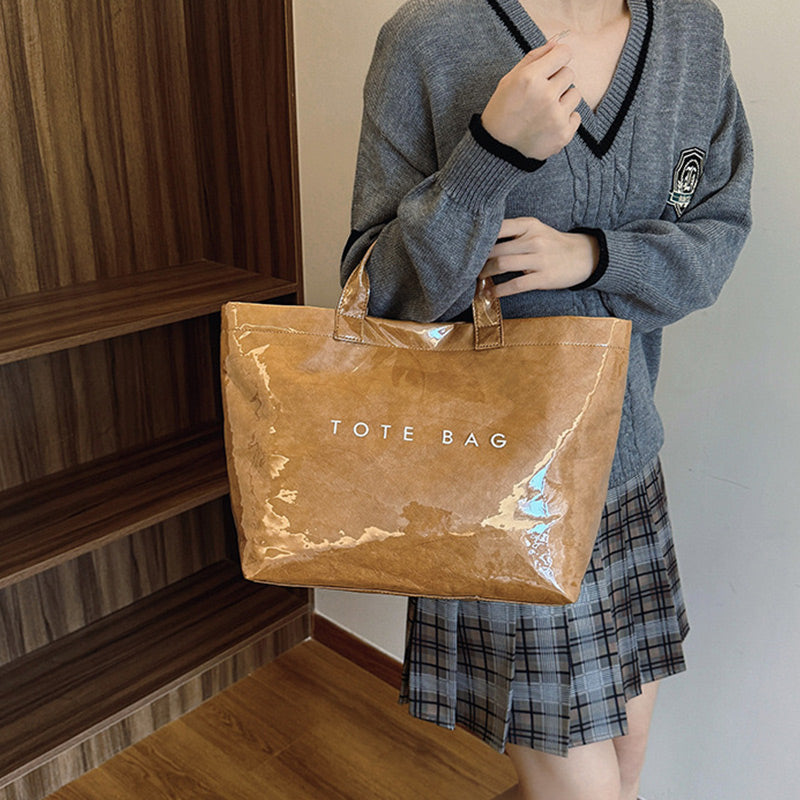 👜Women's Letters Print Tote Bag
