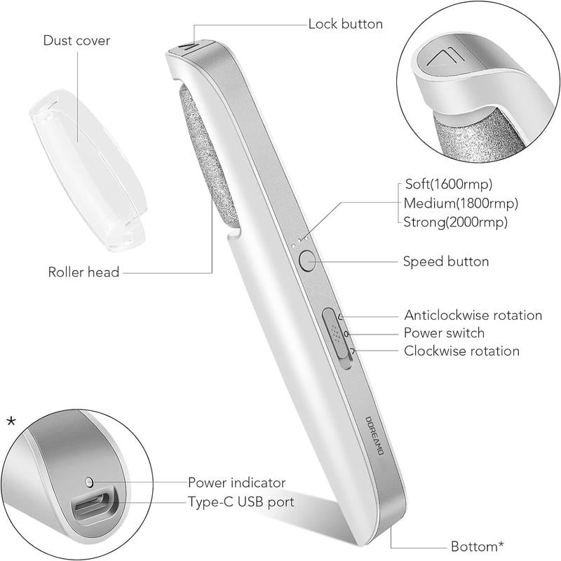 💕Mother's Day Hot Sale 50%🔥Electric Feet Callus Remover