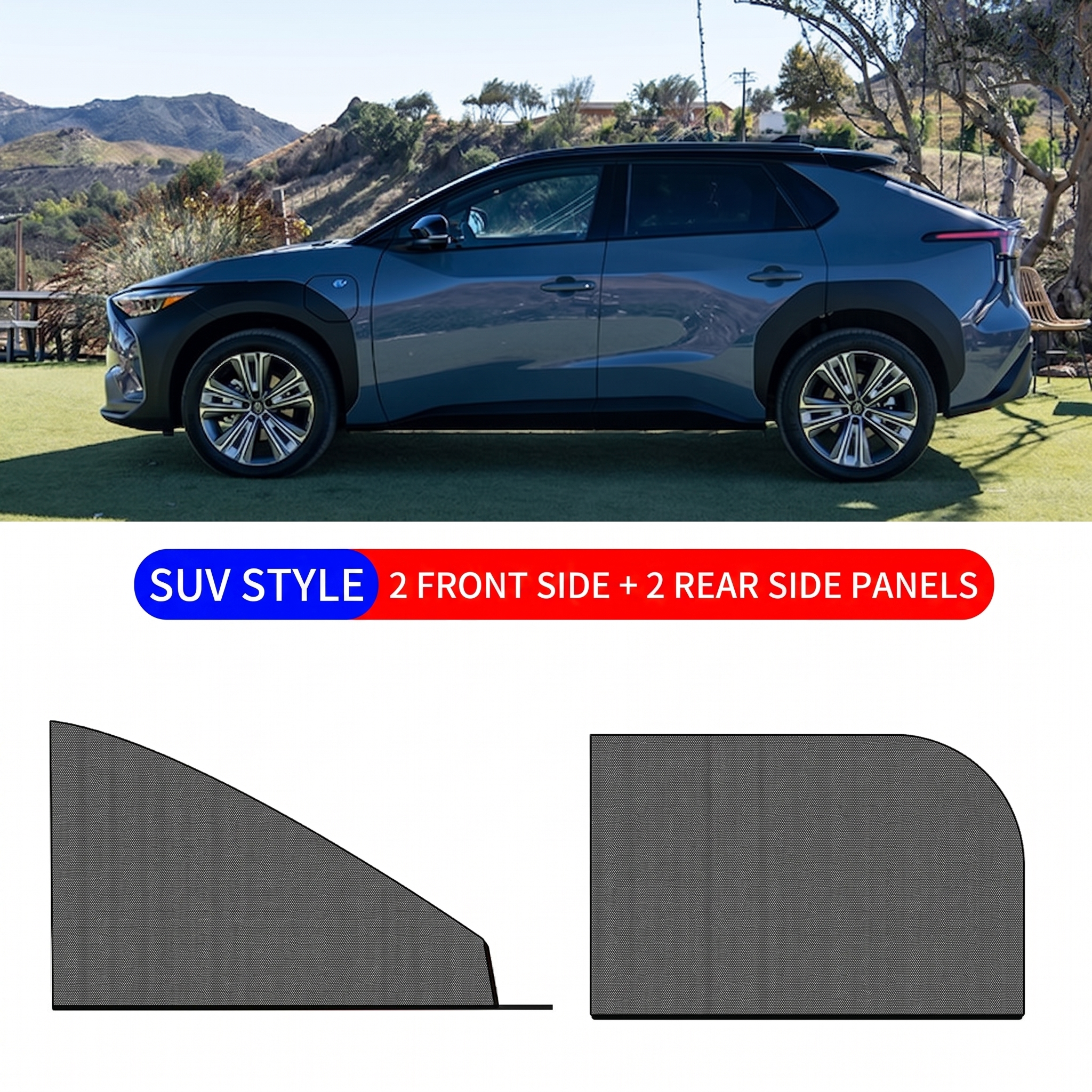 🌞Welcome Spring with 50% Off!🛡️Car Window Screens - 100% Sun Protection & Mosquito Protection - Breathable & UV Protection - Easy Installation