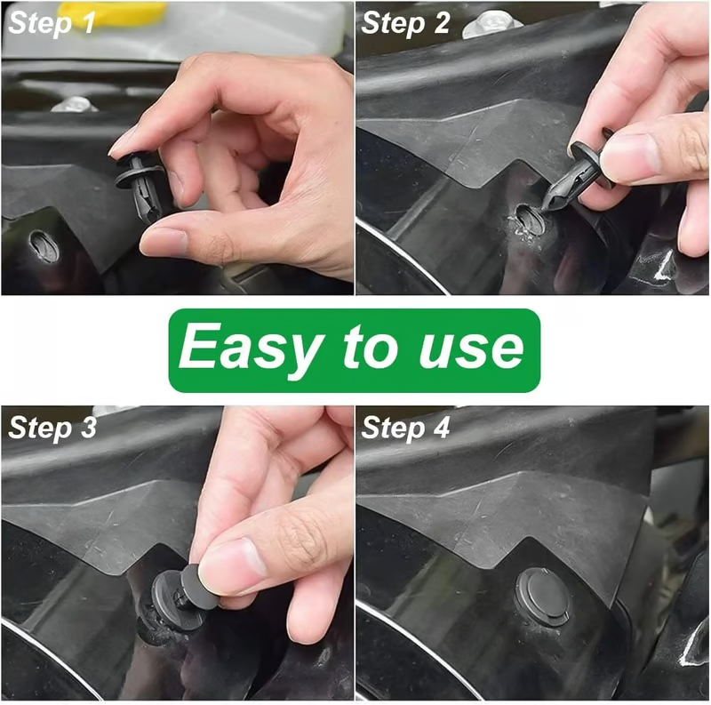 🔥 LAST DAY 49% OFF-100pcs Universal Expansion Screw Clips Set– Suitable For Car Mudguards, Door Panels, C05 C20 C32 B01 D02 A16 automotive parts.