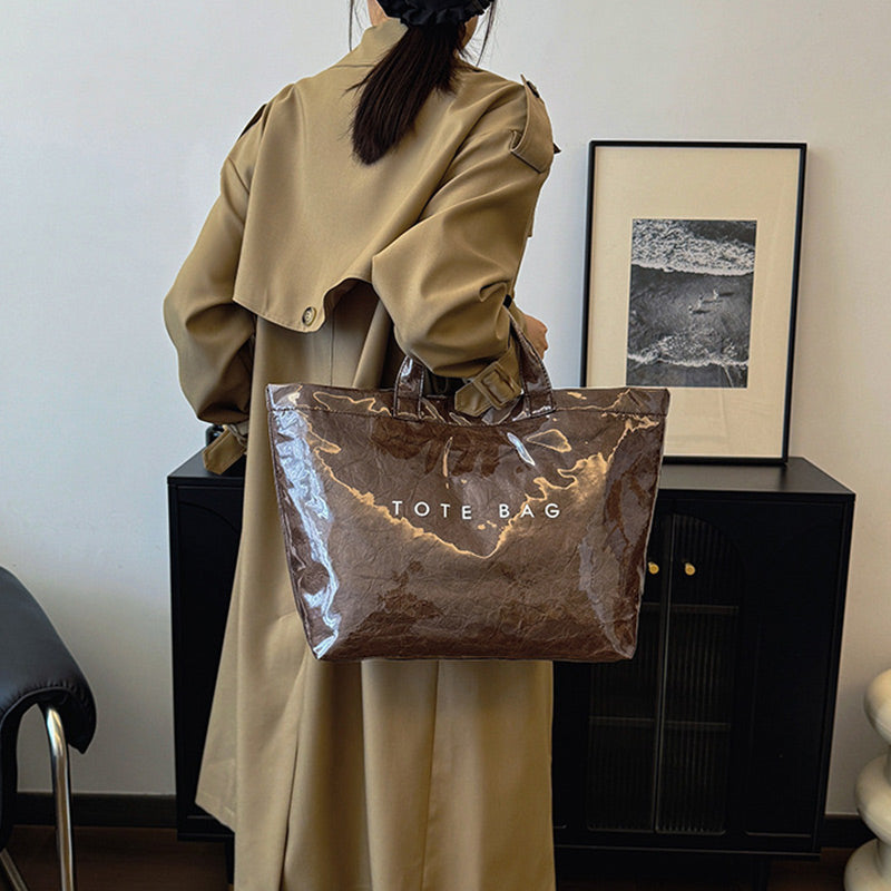 👜Women's Letters Print Tote Bag