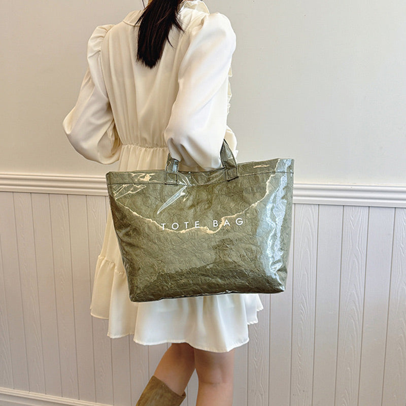 👜Women's Letters Print Tote Bag