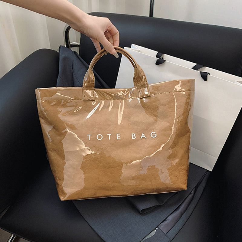 👜Women's Letters Print Tote Bag