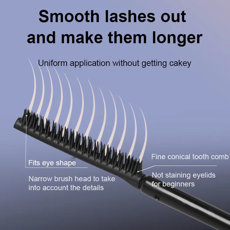 Special Promotion! Buy 1 and take 1 FREE - Waterproof and stain-proof eyelash mask, lengthens and wrinkles with lasting effect.