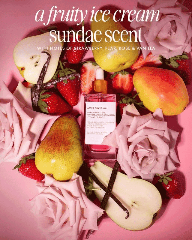🌺Spring Specials 49% OFF🌺After Shave Perfume Oil - Strawberry🍓& Vanilla Scent