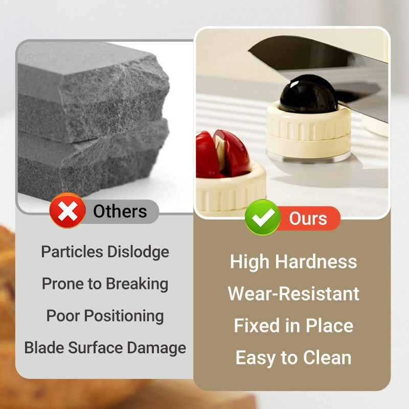 Suction Cup Base Quick Sharpening Stone