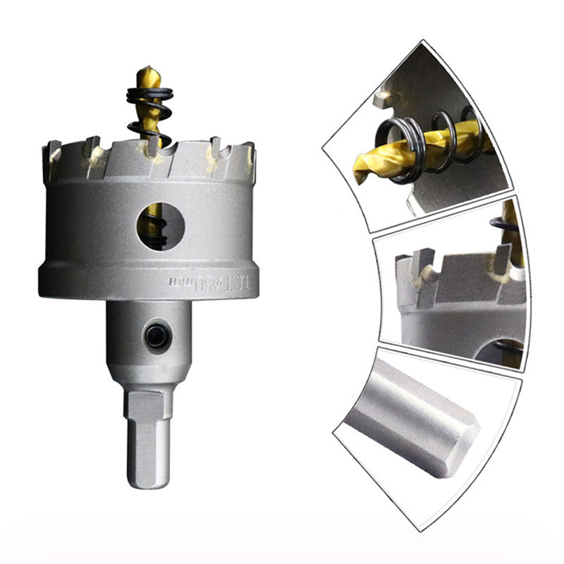 Carbide Tipped Metal Hole Saw Kit