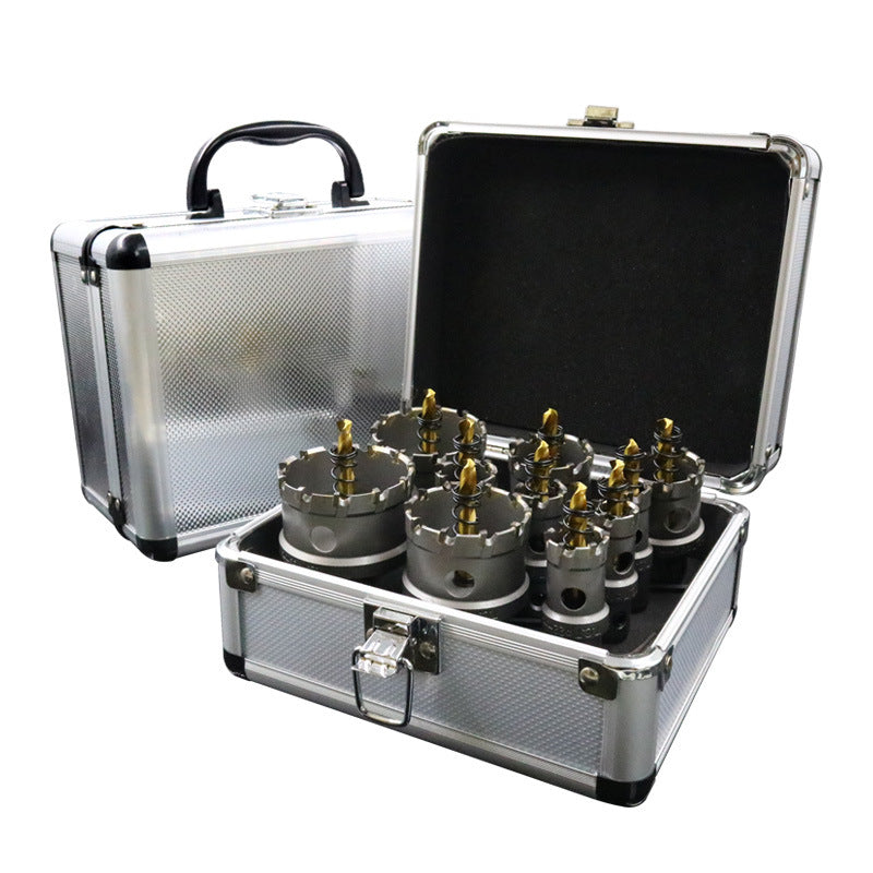 Carbide Tipped Metal Hole Saw Kit