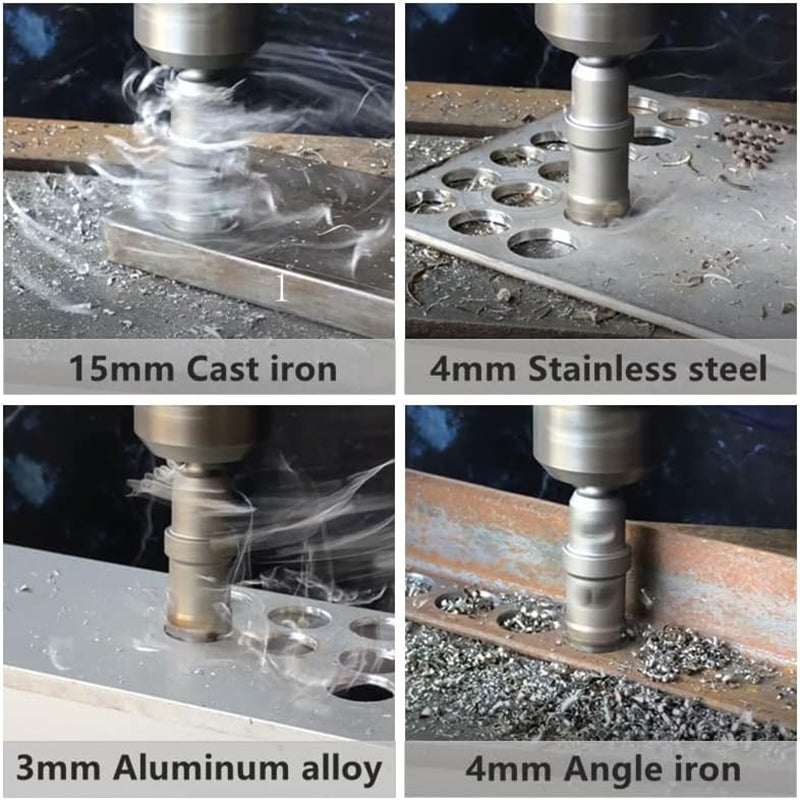 Carbide Tipped Metal Hole Saw Kit