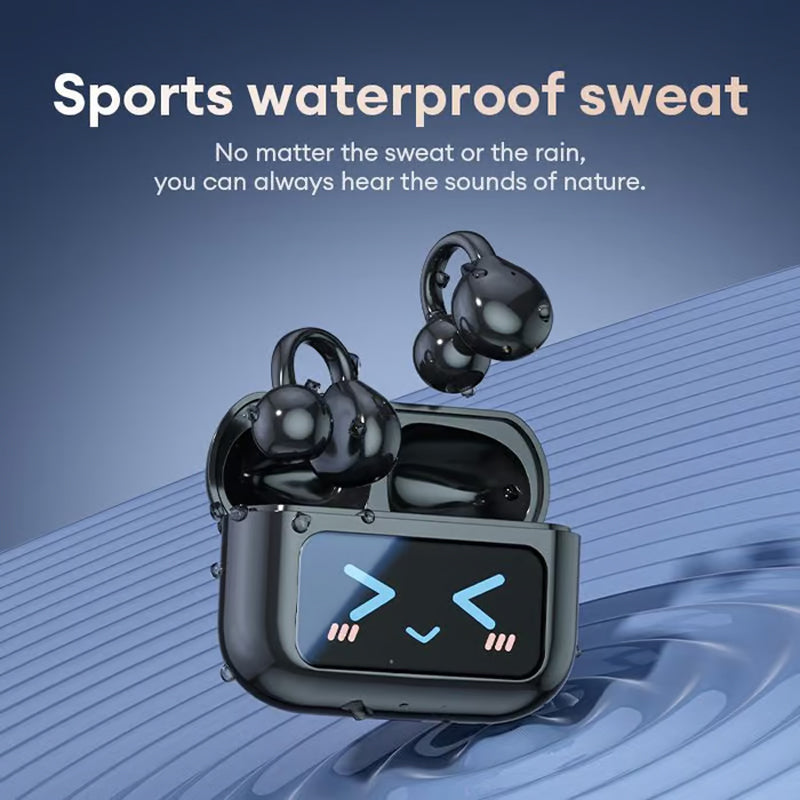 🎧🔥2025 HOT SALE🔥Bluetooth Clip On Earphones - Wireless Freedom Music on the Go Stylish and Convenient