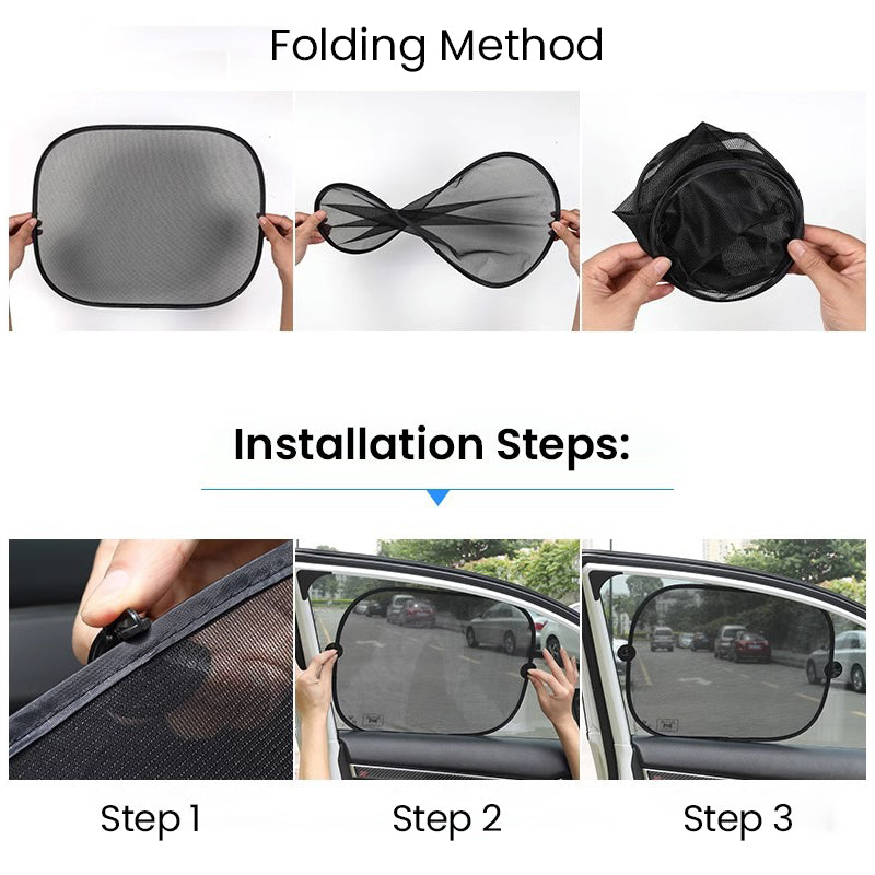🕶️ Limited Time Half Price - Window Mesh Sunshade
