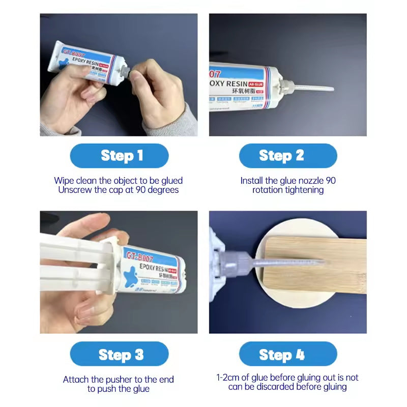 Clear Epoxy Resin AB Glue
