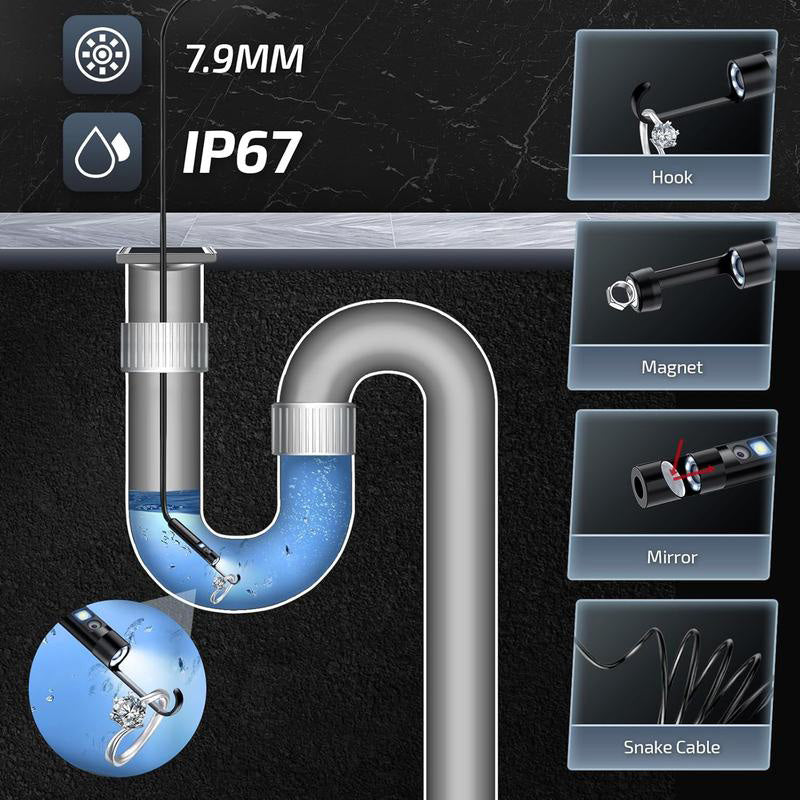 ⏳Free Shipping⏳50% OFF Limited Time! 🔍 Waterproof HD Endoscope Camera for Android & iPhone