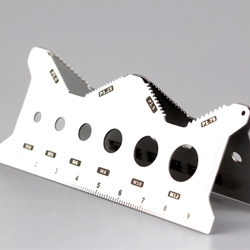 💥Stainless Steel Double-Sided Bolt Gauge Card（50% OFF）