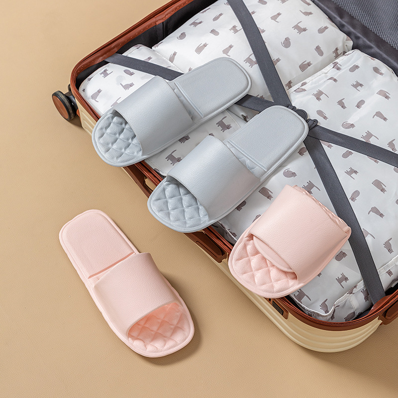 Foldable Non-Slip Disposable Shower Slippers