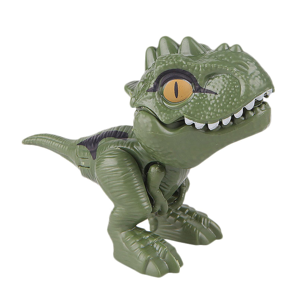 Dinosaur toy that bites your fingers
