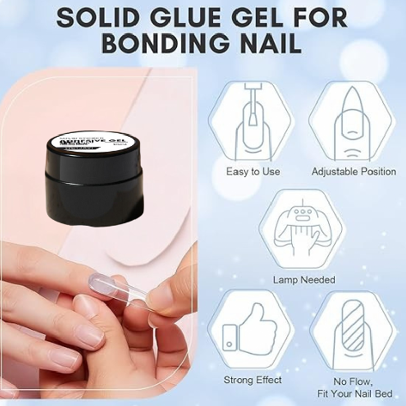 ❣️Buy 1 Get 2 Free❣️Nail Glue Gel for Press-on Nails