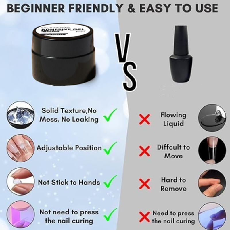 ❣️Buy 1 Get 2 Free❣️Nail Glue Gel for Press-on Nails