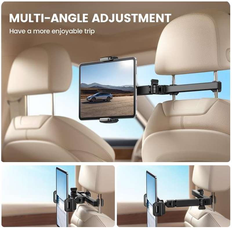 🔥Hot Sale 50% Off🚗Adjustable Tablet & Phone Mount for Car
