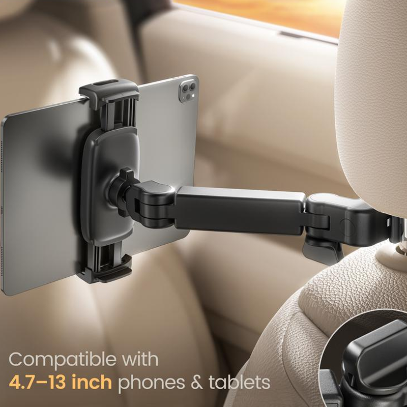 🔥Hot Sale 50% Off🚗Adjustable Tablet & Phone Mount for Car