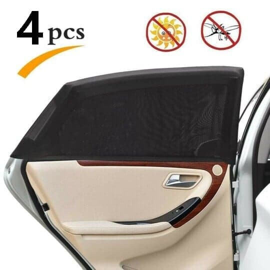 🌞Welcome Spring with 50% Off!🛡️Car Window Screens - 100% Sun Protection & Mosquito Protection - Breathable & UV Protection - Easy Installation