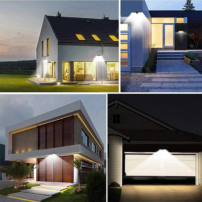 Solar Powered Motion Sensor Wall Light