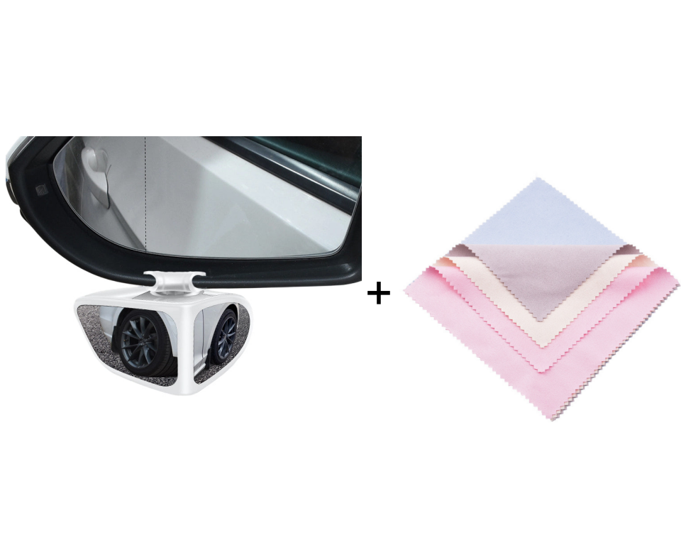 Dual-Lens 360°Adjustable Blind Spot Mirror