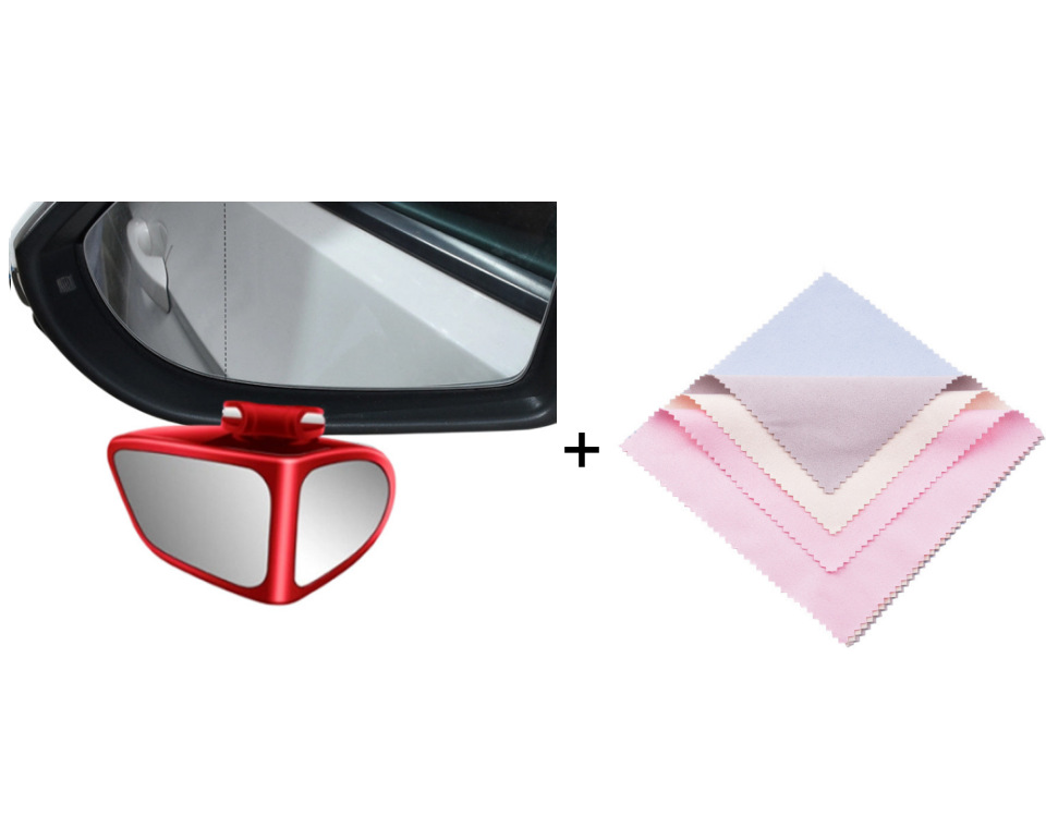 Dual-Lens 360°Adjustable Blind Spot Mirror