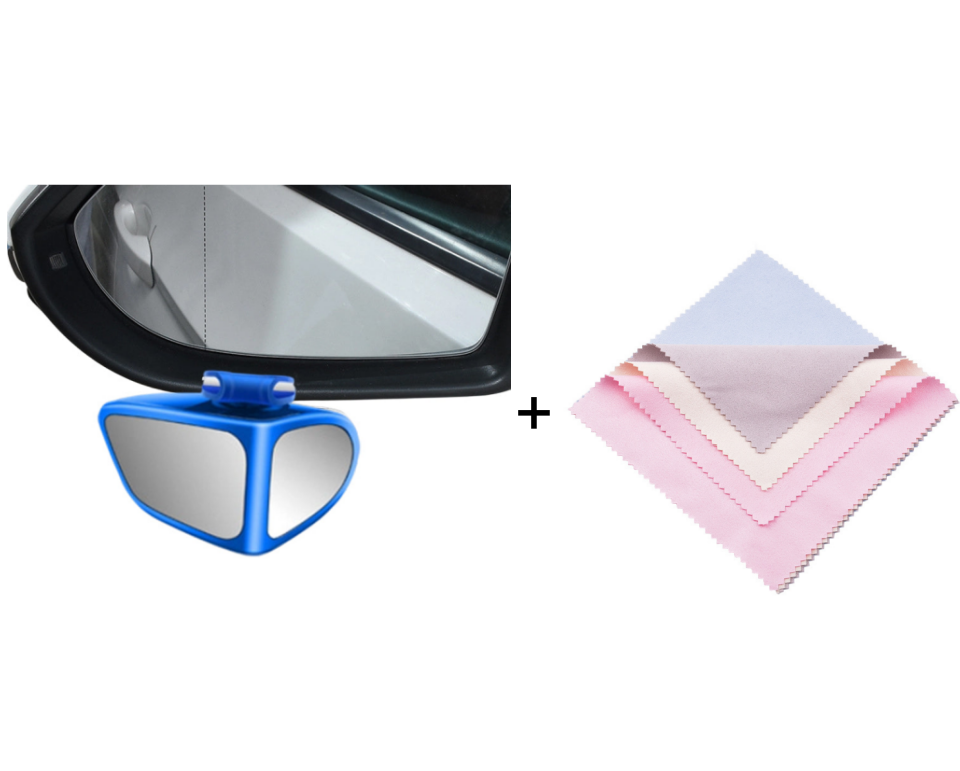 Dual-Lens 360°Adjustable Blind Spot Mirror