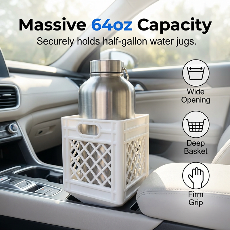 Portable Water Bottle Cup Holder Adapter