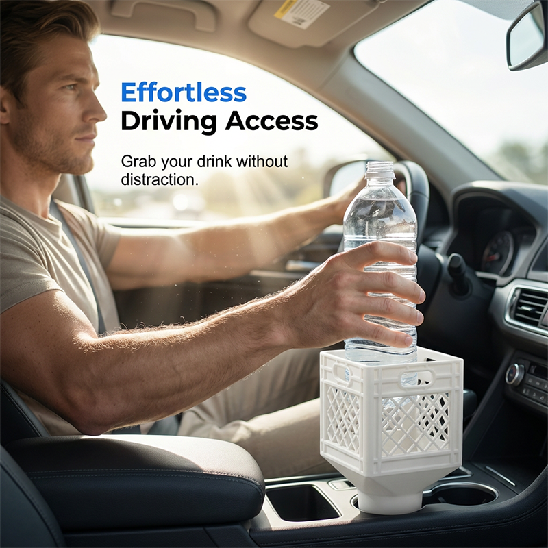 Portable Water Bottle Cup Holder Adapter