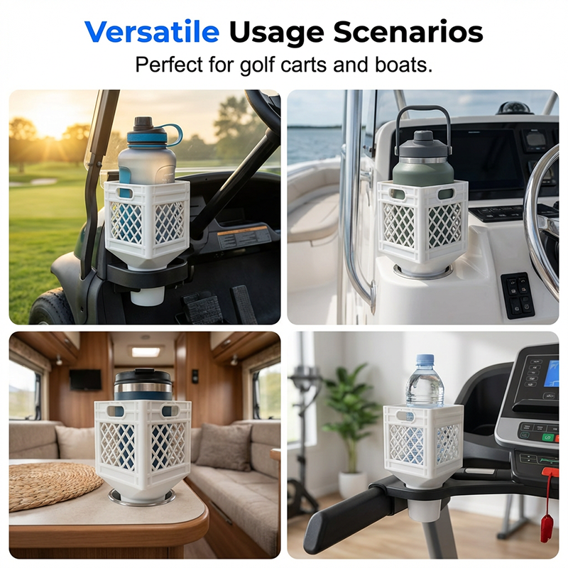 Portable Water Bottle Cup Holder Adapter