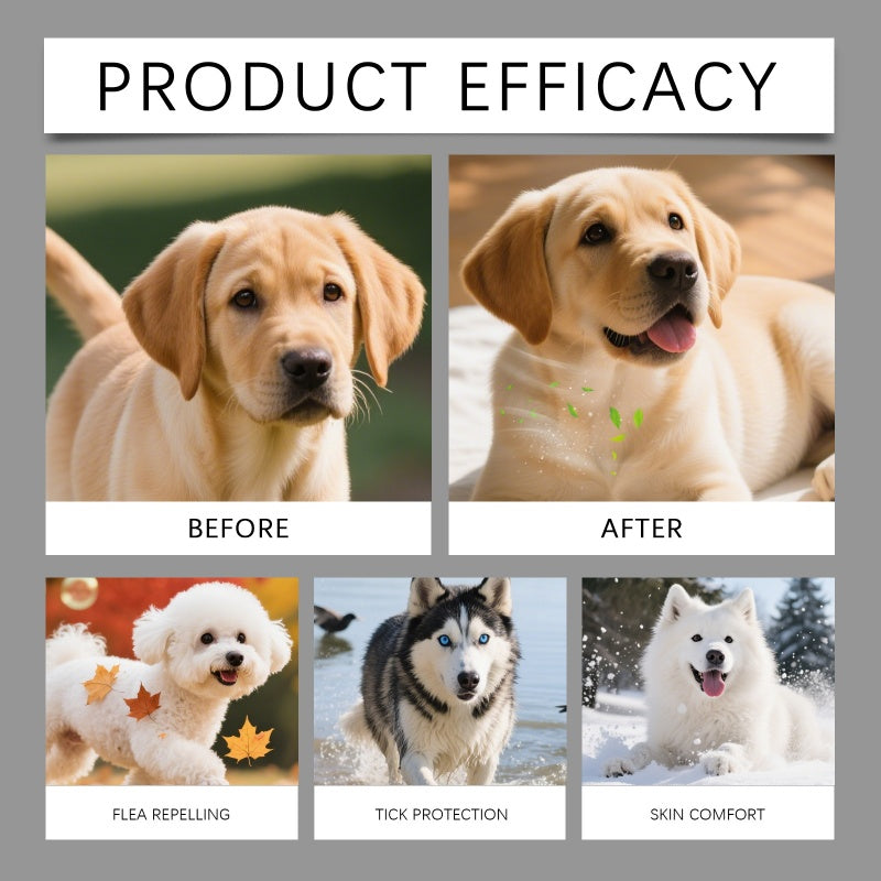 Natural Flea & Tick Prevention Spray for Dogs